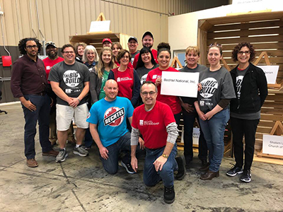 Vit Plant employees at Second Harvest, 2018