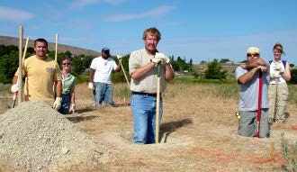 Vit Plant employees at Chamna Preserve, 2002