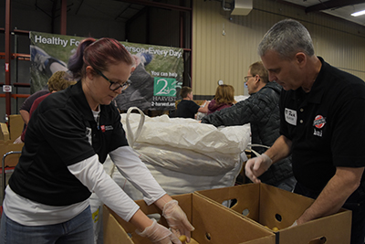 Vit Plant employees at Second Harvest, 2019